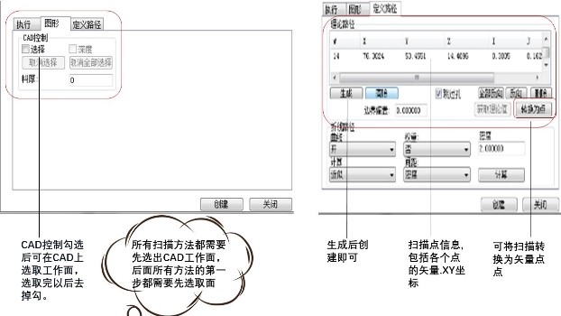 关于三坐标PC扫描方法的基础设置的详细介绍(图2)